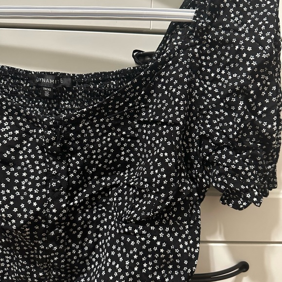 cropped floral top - Picture 2 of 2